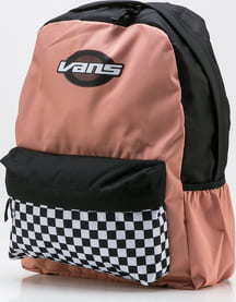 Vans WM Street Sport Realm Backpack růžový / černý / bílý