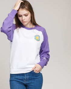 Vans WM The Simpsons Lisa Crewneck bílá / fialová S