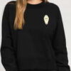 WOOD WOOD Hope Sweatshirt černá L