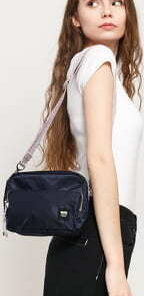 WOOD WOOD Marlo Shoulder Bag navy