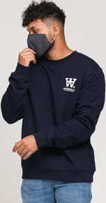 WOOD WOOD Tye Sweatshirt navy XL