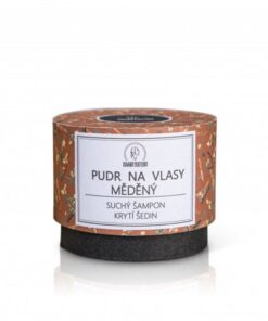 Haaro Naturo Pudr na vlasy - měděný (60 g) - suchý šampon