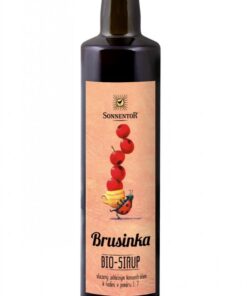 Sonnentor Sirup BIO - brusinka (500 ml) - bez přidaného cukru