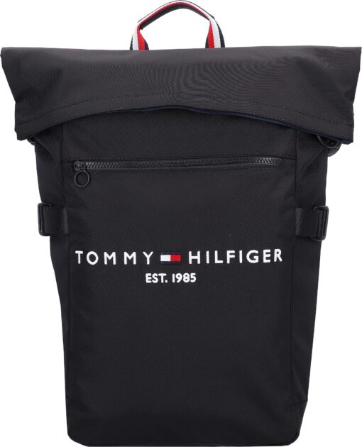 TOMMY HILFIGER Batoh černá / bílá / červená