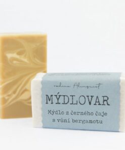 Mýdlovar Mýdlo z černého čaje s bergamotem (120 g) - pro všechny typy pokožky