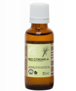 Tierra Verde Esenciální olej Citronela BIO (30 ml) - silné repelentní účinky