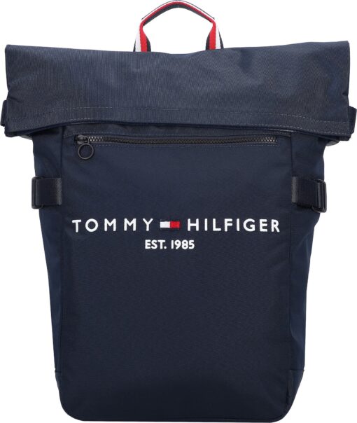 TOMMY HILFIGER Batoh tmavě modrá / bílá / červená