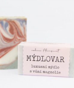 Mýdlovar Luxusní květinové mýdlo s magnolií (120 g) - i pro citlivou a ekzematickou pleť