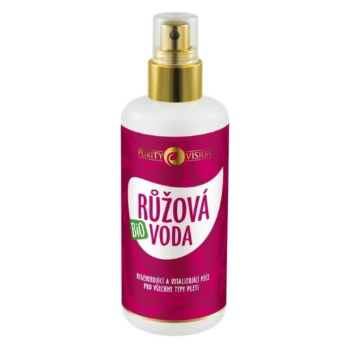 Purity Vision Růžová voda BIO (200 ml) - revitalizuje a zklidňuje