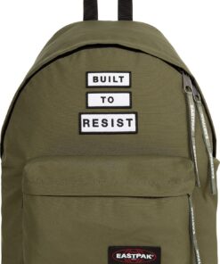 EASTPAK Batoh 'Padded Pak'R' khaki / černá / červená / bílá