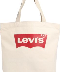 LEVI'S Nákupní taška červená / režná