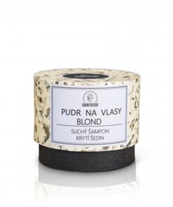 Haaro Naturo Pudr na vlasy - blond (60 g) - suchý šampon