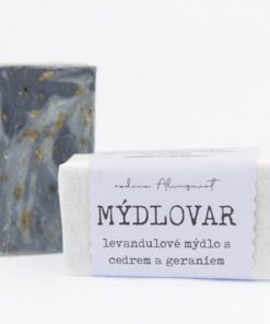 Mýdlovar Levandulové mýdlo s vůní gerania a cedru (120 g) - univerzální