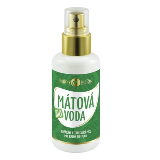 Purity Vision Mátová voda BIO (100 ml) - čistí a osvěžuje