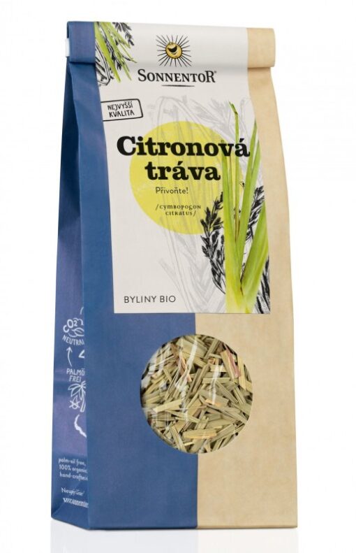 Sonnentor Citronová tráva sypaná BIO (80 g) - do čaje i na vaření