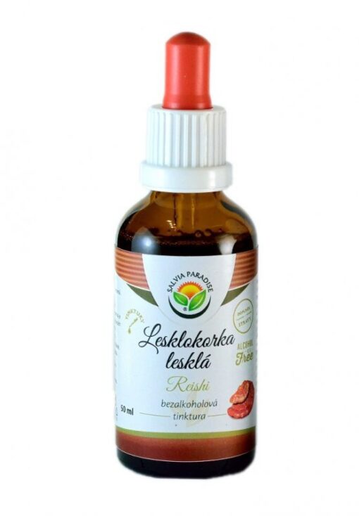 Salvia Paradise Lesklokorka lesklá - Reishi - tinktura bez alkoholu (50 ml)