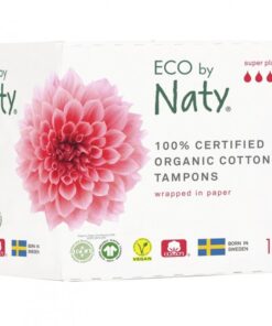 Naty Tampony Super plus (15 ks) - 100% z biobavlny