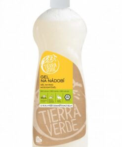 Tierra Verde Gel na nádobí s BIO citronovou silicí (1 l)