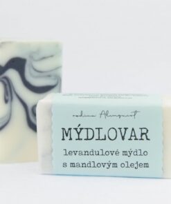 Mýdlovar Levandulové mýdlo s mandlovým olejem (120 g) - i pro citlivou pokožku