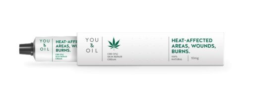 You & Oil Krém s 5% obsahem CBD - Spálená pokožka a drobné ranky (10 ml)