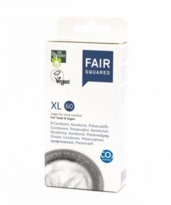 Fair Squared Kondom XL 60 (8 ks) - veganské a fair trade