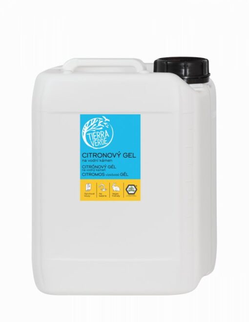 Tierra Verde Citronový gel na vodní kámen (5 l) - odstraní usazeniny