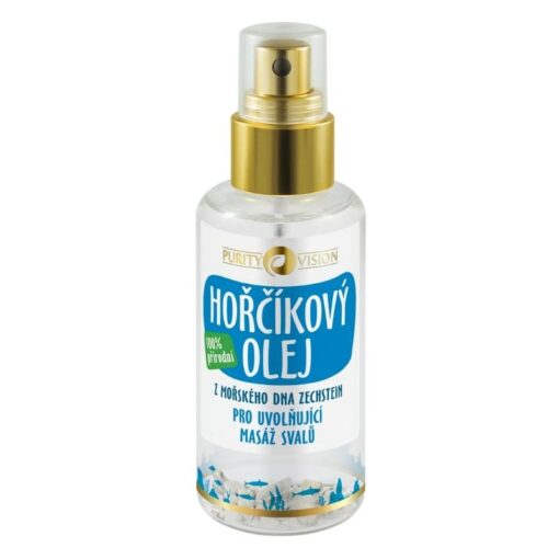 Purity Vision Hořčíkový olej BIO (95 ml) - uvolní namožené svaly