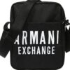 ARMANI EXCHANGE Taška přes rameno černá / bílá