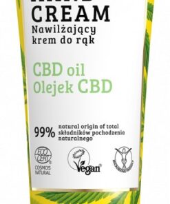 OnlyBio Hydratační krém na ruce s konopím a CBD olejem (75 ml)