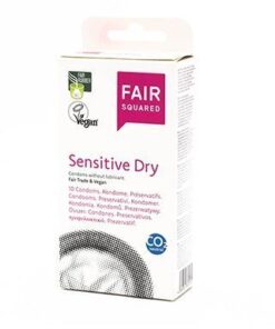 Fair Squared Kondom Sensitive Dry (10 ks) - veganské a fair trade