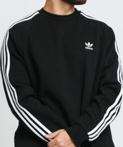 adidas Originals 3-Stripes Crew černá