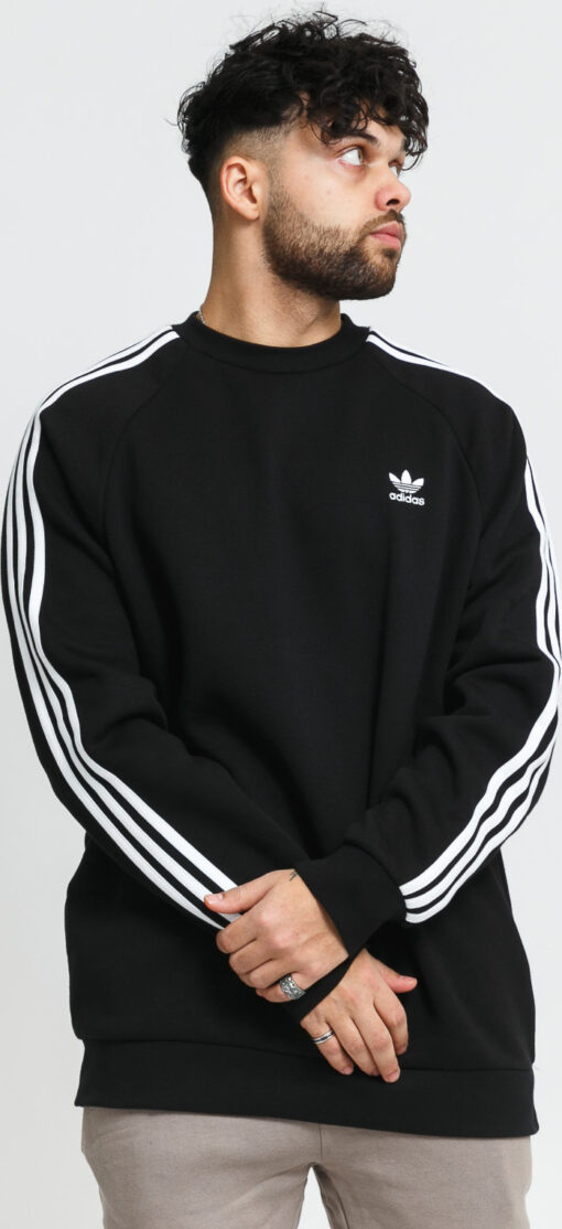 adidas Originals 3-Stripes Crew černá