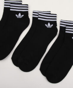 adidas Originals Trefoil Ankle Socks HC 3Pack černé / bílé