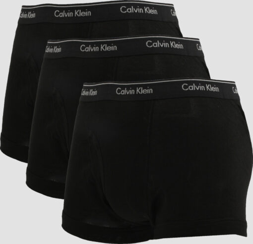 Calvin Klein 3 Pack Classic Fit Trunks černé