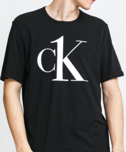 Calvin Klein CK ONE S Crew Neck C/O černé / bílé