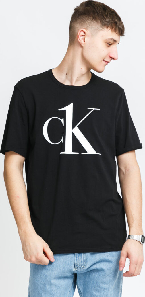 Calvin Klein CK ONE S Crew Neck C/O černé / bílé