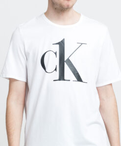 Calvin Klein CK ONE SS Crew Neck C/O bílé