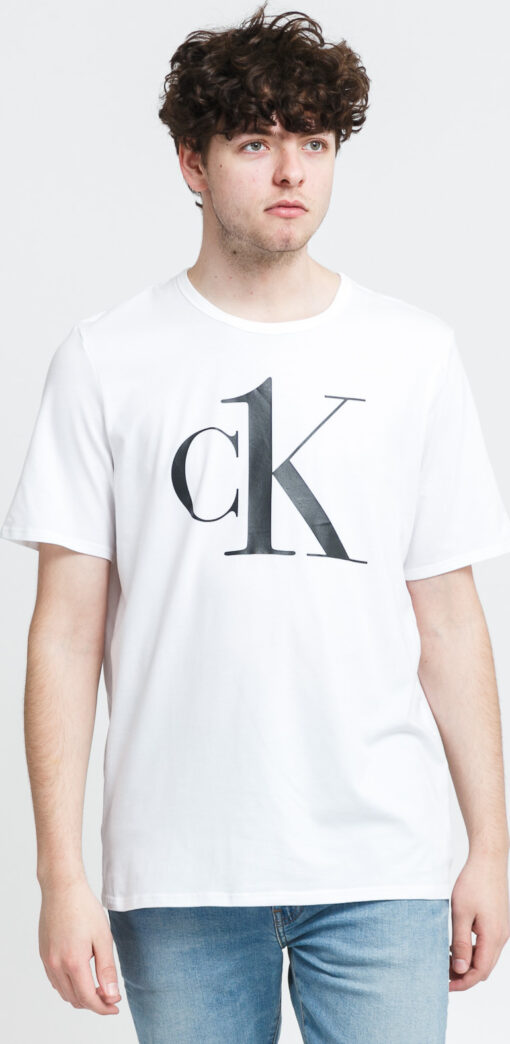 Calvin Klein CK ONE SS Crew Neck C/O bílé