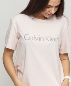 Calvin Klein S Crew Neck světle růžové