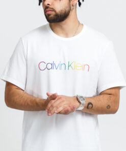 Calvin Klein SS Crew Neck Tee bílé