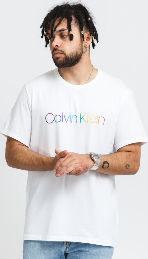 Calvin Klein SS Crew Neck Tee bílé