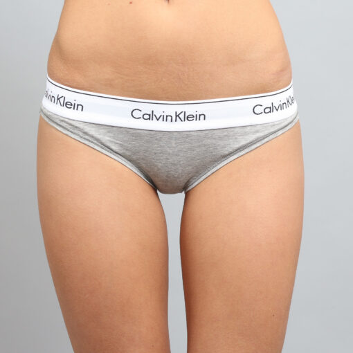 Calvin Klein Women's Bikini - lip C/O melange šedé