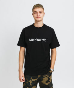 Carhartt WIP SS Script T-Shirt černé