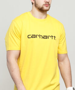 Carhartt WIP SS Script Tee žluté