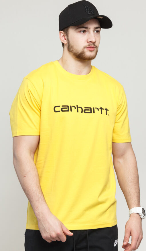 Carhartt WIP SS Script Tee žluté