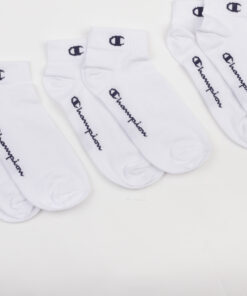 Champion 3 Pack Ankle Socks bílé