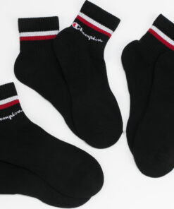 Champion 3Pack Ankle Classic Socks černé