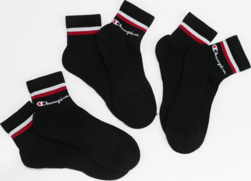 Champion 3Pack Ankle Classic Socks černé