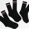 Champion 3Pack Classic Stripes Socks černé