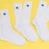 Champion 3Pack Crew Socks bílé